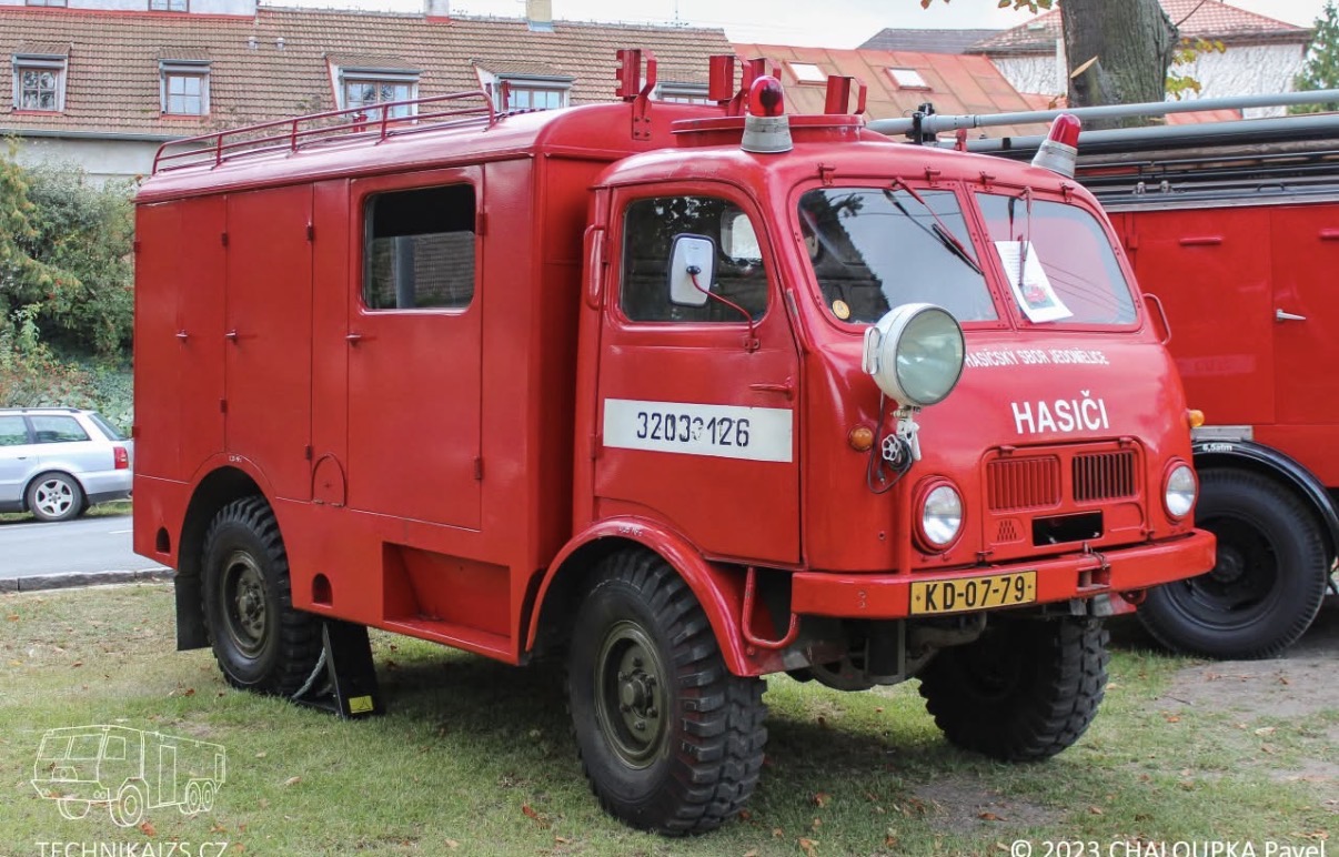 Historická technika SDH Nučice